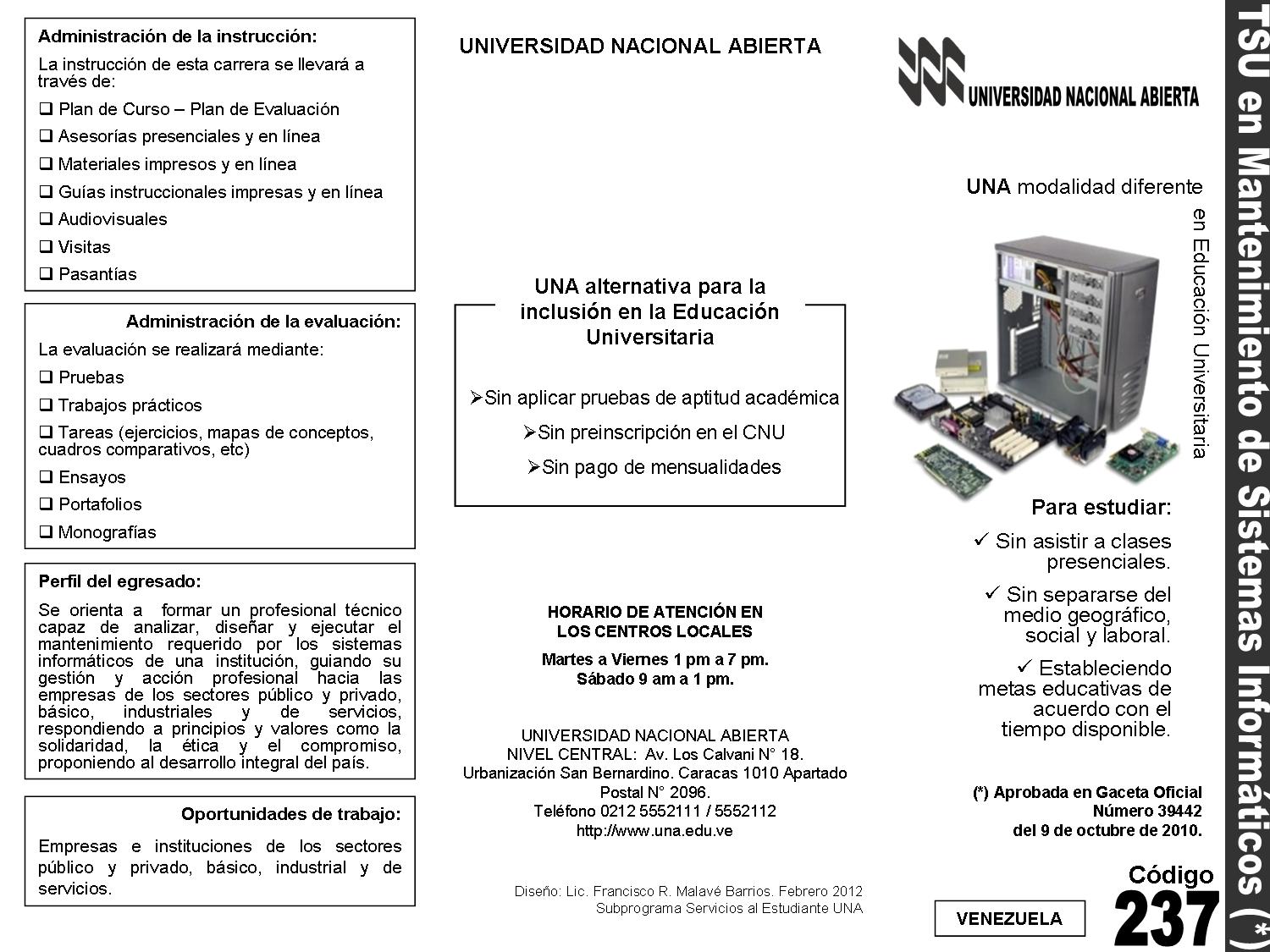 TSU en Mantenimiento de Sistemas Informáticos