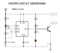 gambar skema driver circuit sederhana ic 555