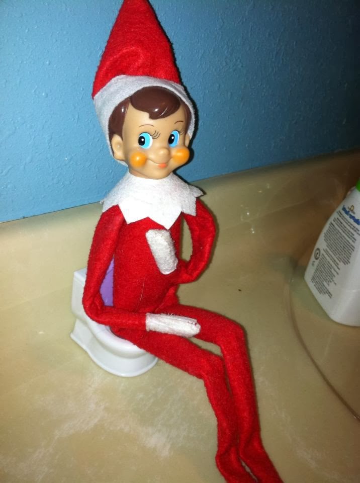 Chippy our Elf on the Shelf