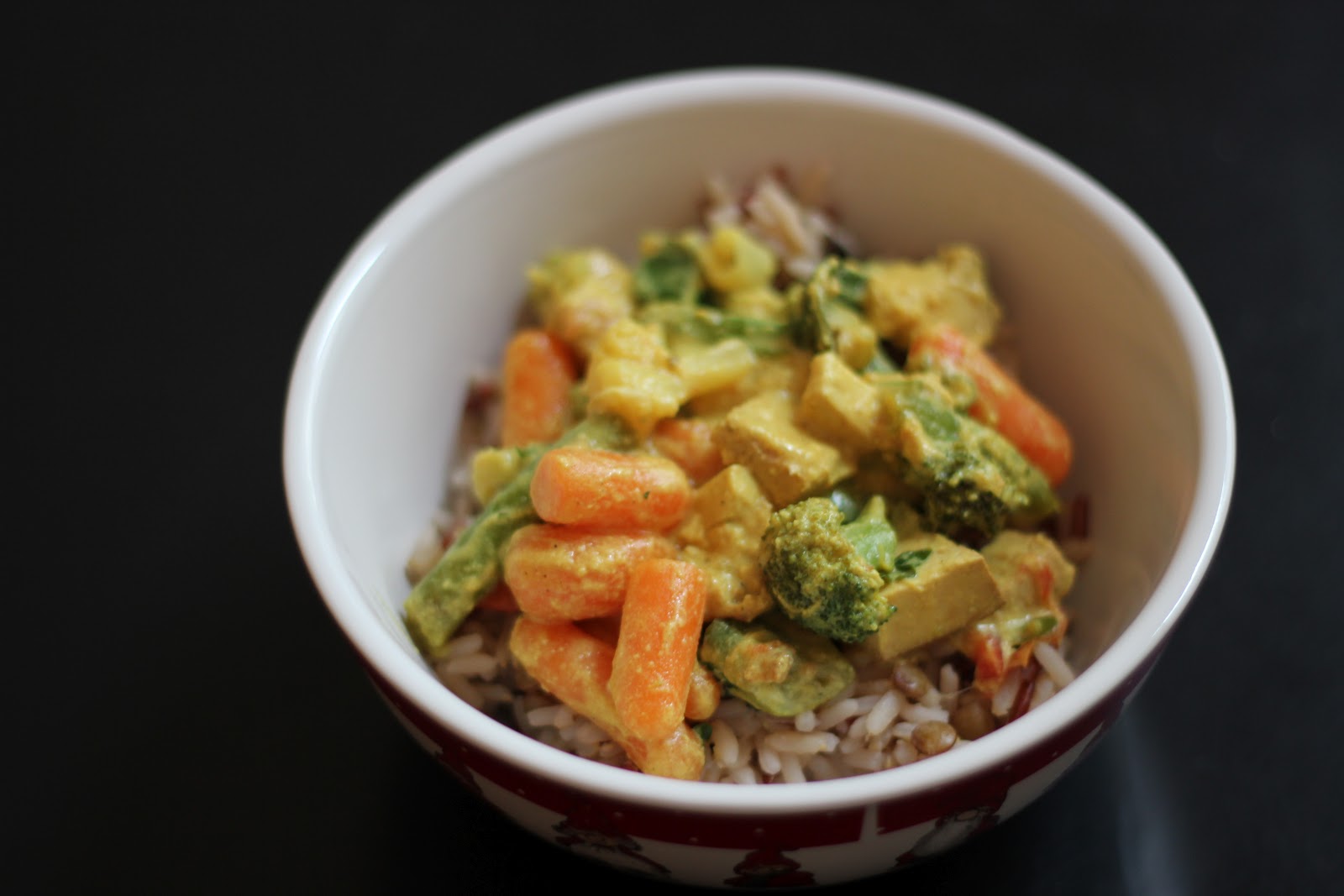 All passion spent: Rezept: Veganes Gemüse-Tofu-Curry