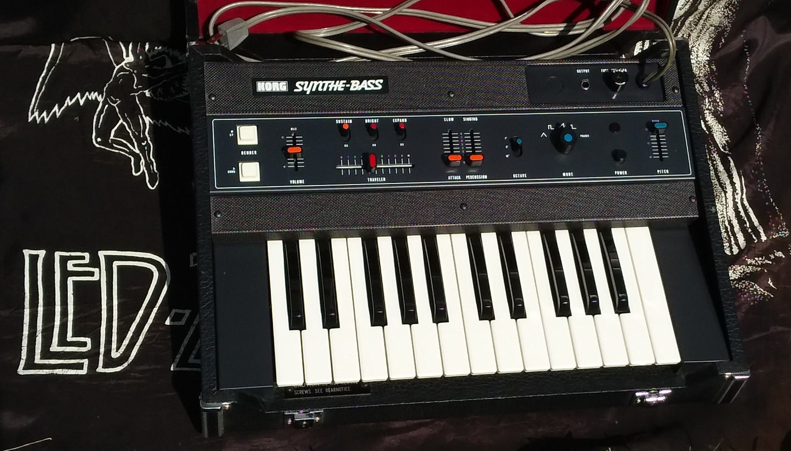 MATRIXSYNTH: Korg SB-100 Synthe-Bass Vintage Analog Key Bass