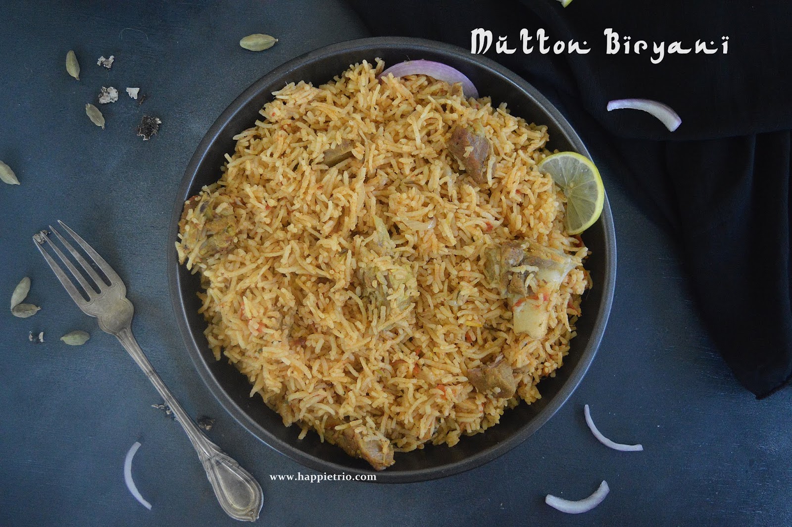 Mutton Biryani Recipe | How to cook Mutton Biryani in Pressure Cooker