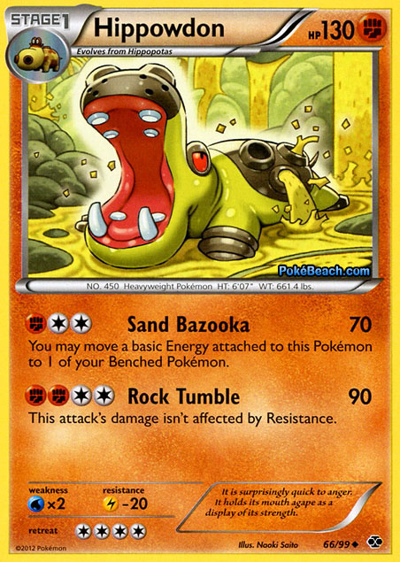 Hippowdon Next Destinies Pokemon Card Review Primetimepokemon S