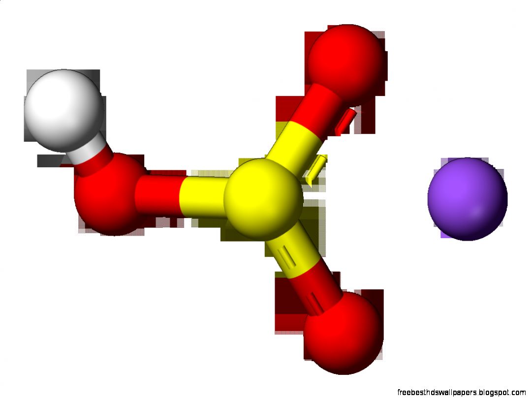 Sodium Hydroxide Ball and Stick Model