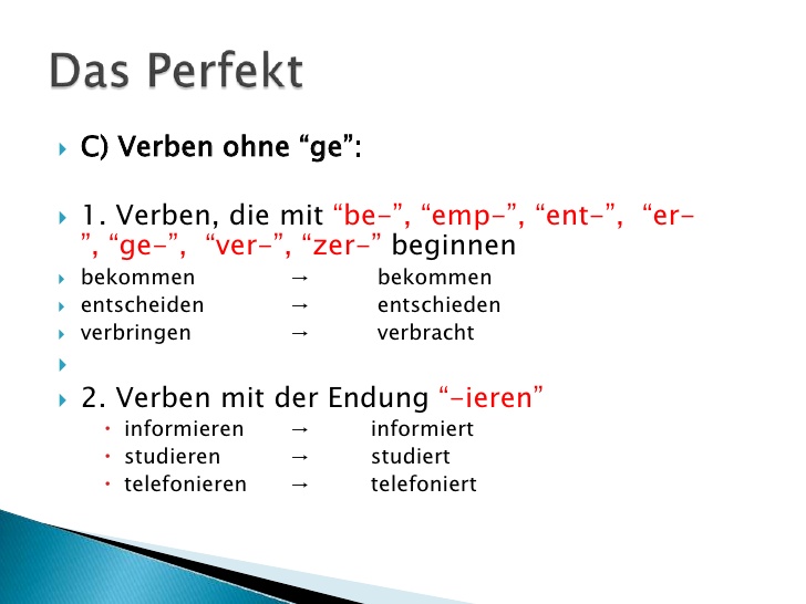 Sara Bruuns klassrum Repetera perfekt och göra klart inspelningarna