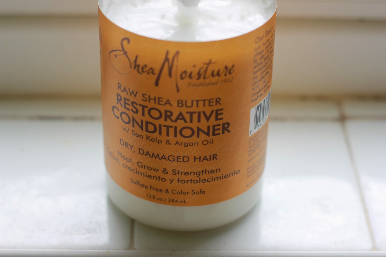 Candid Cinni Product Review Shea Moisture Restorative Conditioner