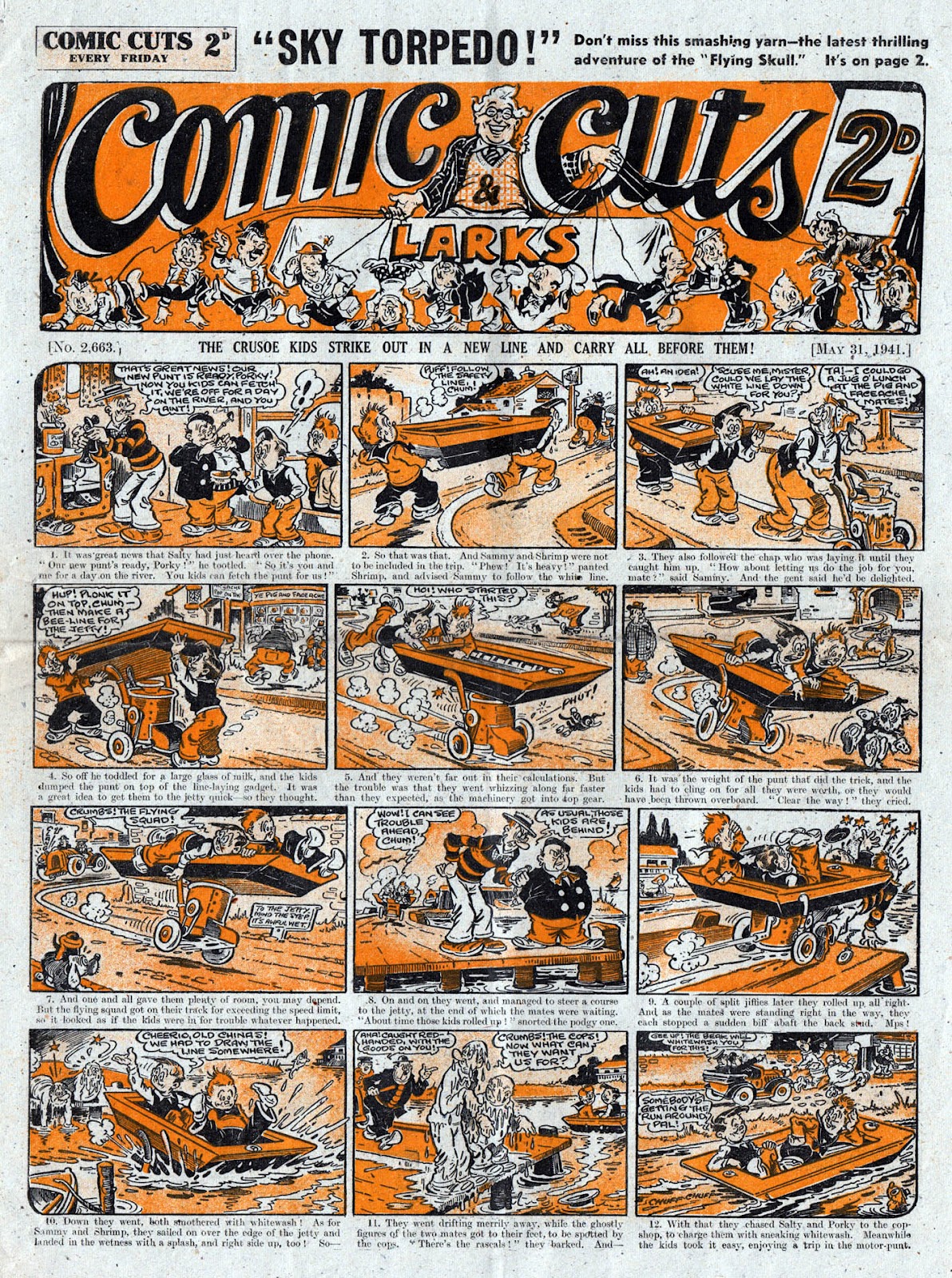 BLIMEY! The Blog of British Comics This week in 1941 COMIC CUTS