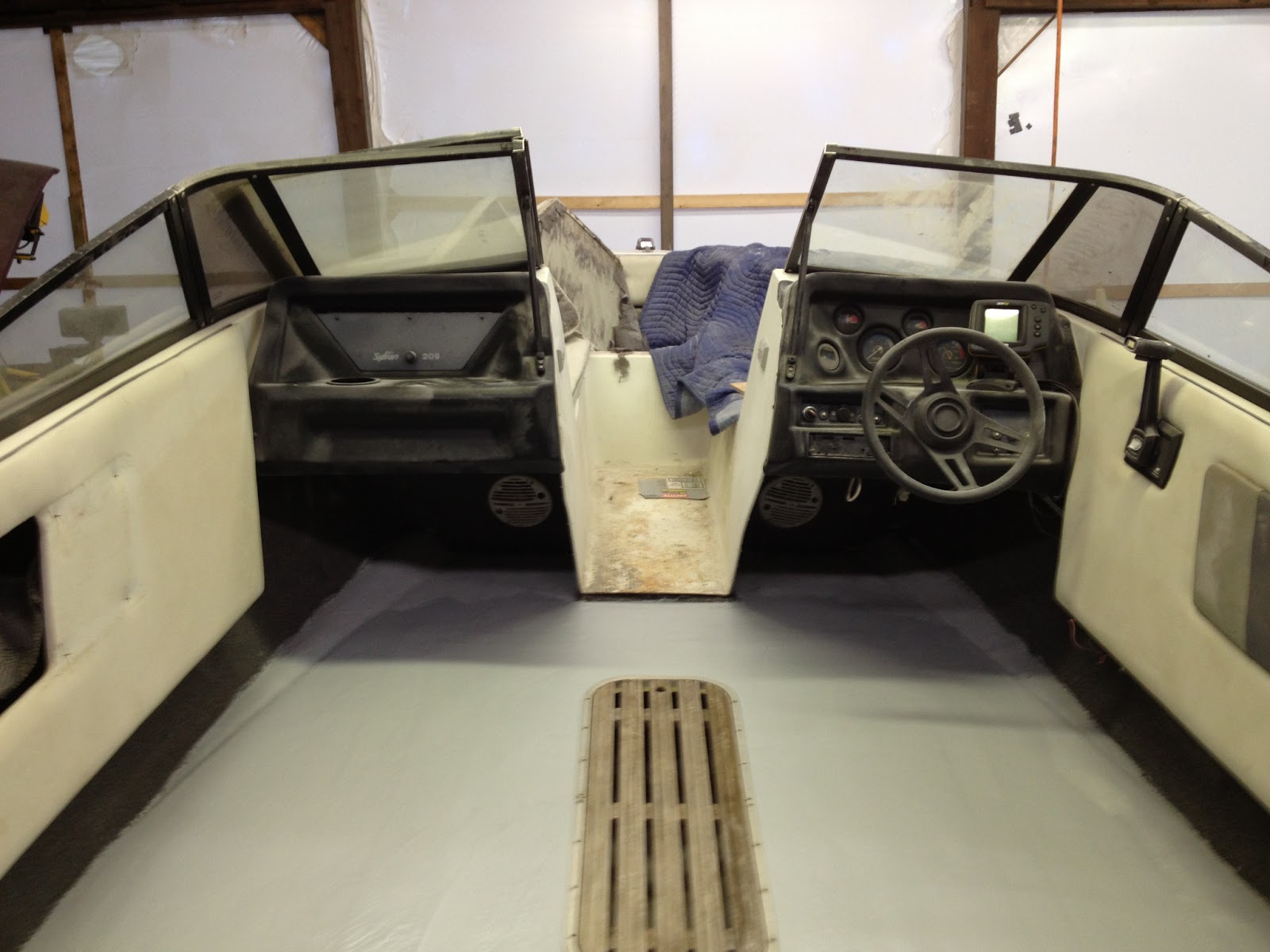 Build a Skiff Ski Boat Floor