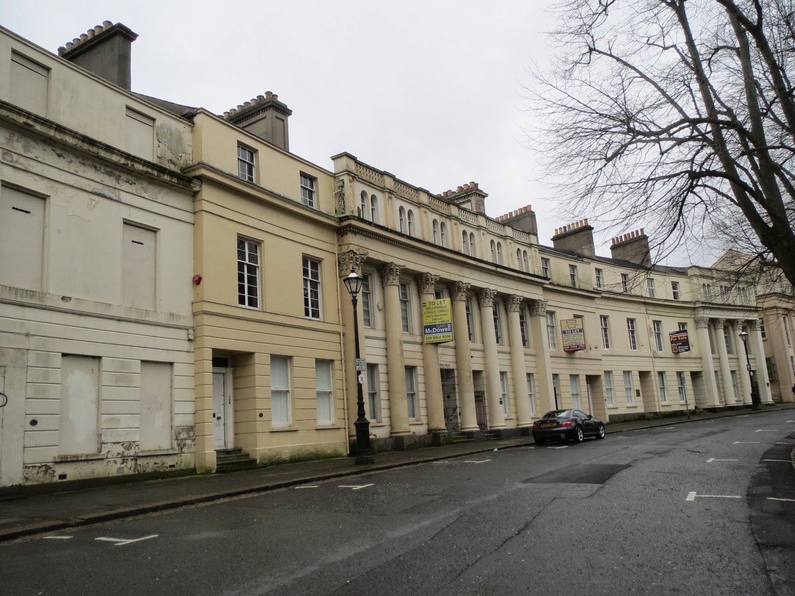 Lord Belmont in Northern Ireland Upper Crescent, Belfast