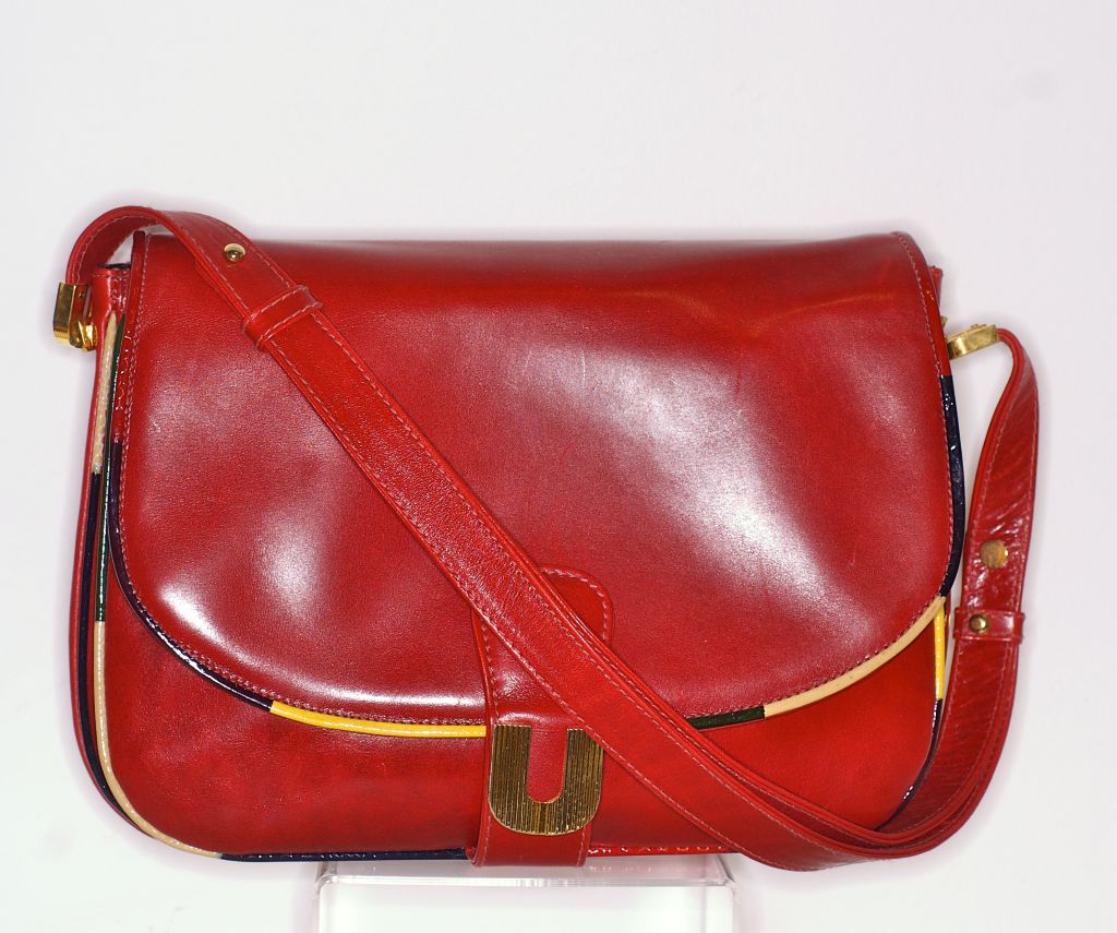Rare Vintage: The Classic with a Twist: Ungaro Flap Bag
