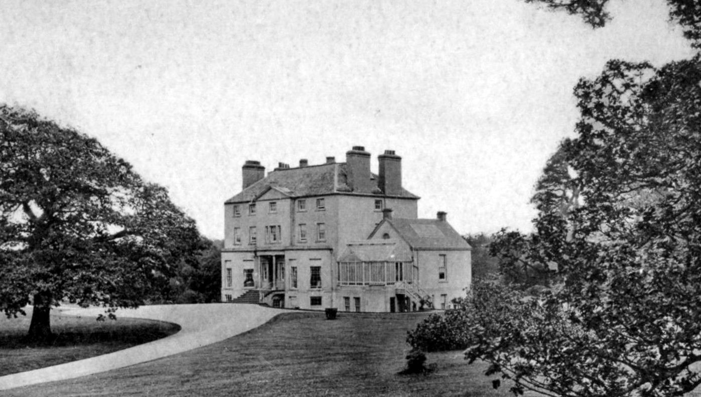 Tour Scotland Old Photograph Invermay House Dunning Perthshire Scotland