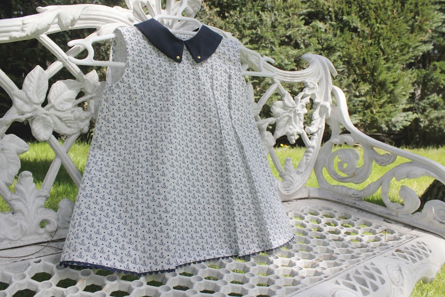 DIY ropa bebe como hacer vestido niña patron