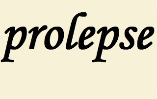 prolepse é uma figura de linguagem