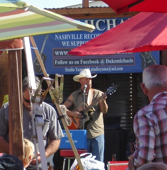 J and B and Lady Blue Quartzsite, Arizona
