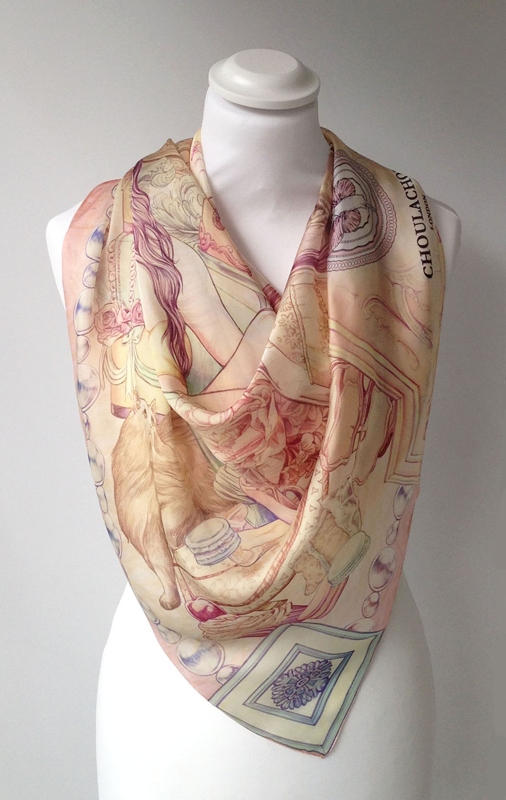 Choulachou London HOW TO MIX & MATCH YOUR SCARF 4/18