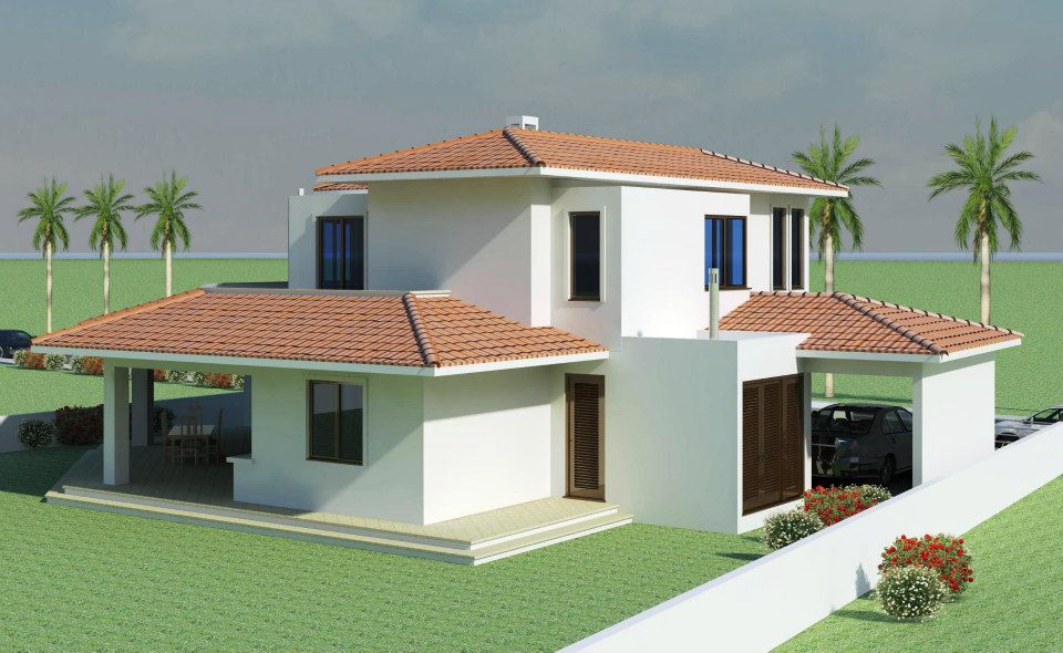 Modern Mediterranean Home Exterior Design