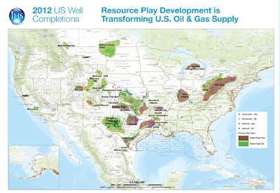 Map of US Well Completions