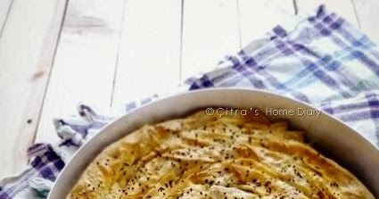 Citra's Home Diary: Turkish Leek Pastry Borek / Pırasa Böreği