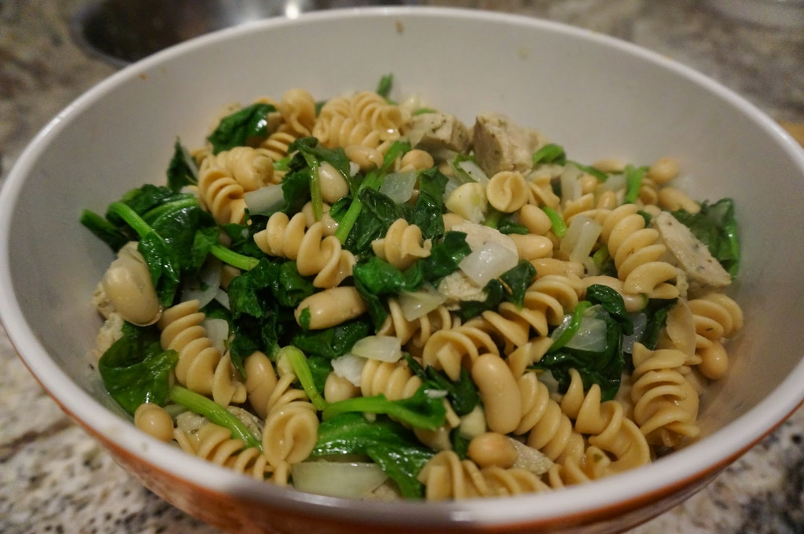 Recipe Spotlight Pasta with Greens, Beans and Chicken / Eat Smart, Be
