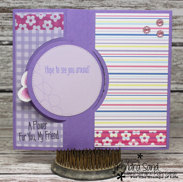 Luv 2 Scrap n' Make Cards A Flower For You, My Friend