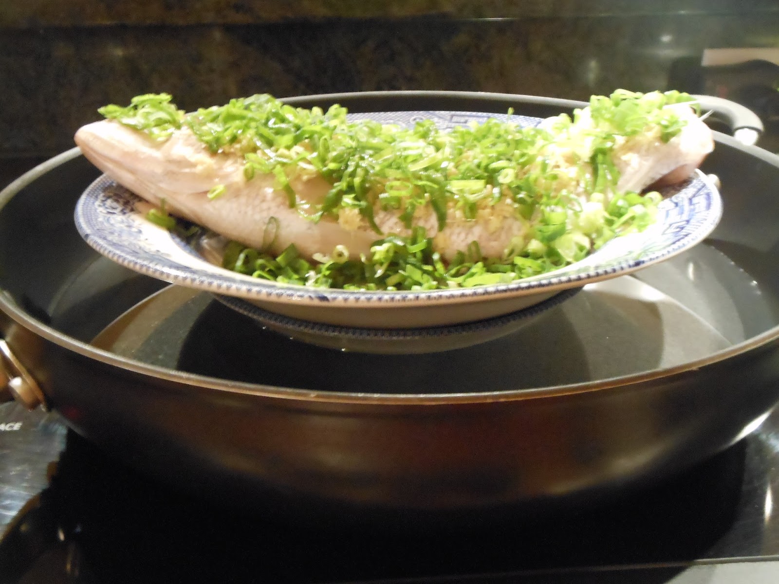 The Gourmet Diabetic: Double Sizzling Ginger Snapper
