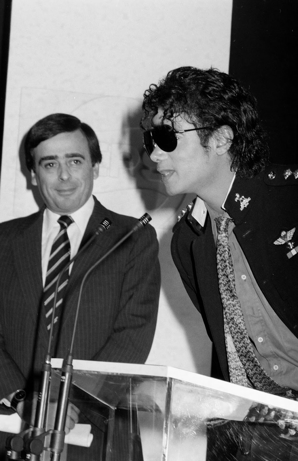 Michael Jackson LAX in Los Angeles California 1986