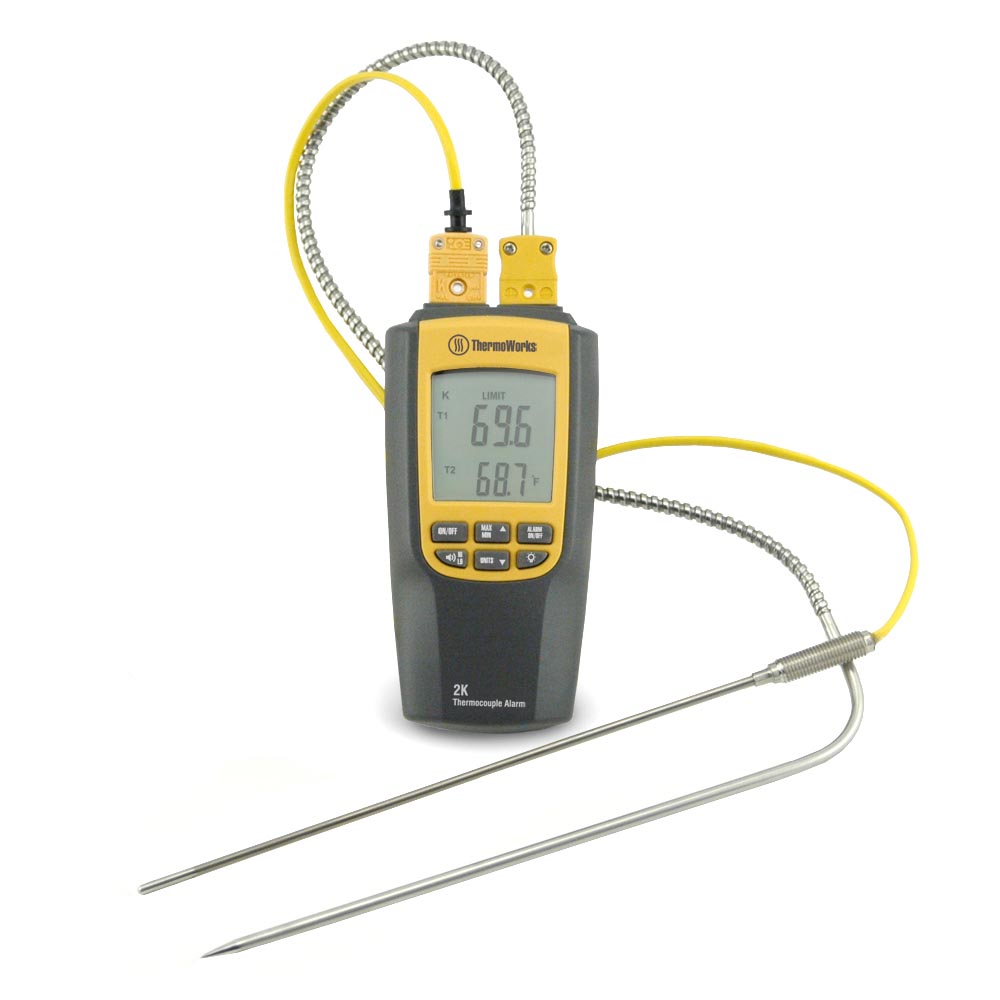 Température à cœur des viandes et poissons