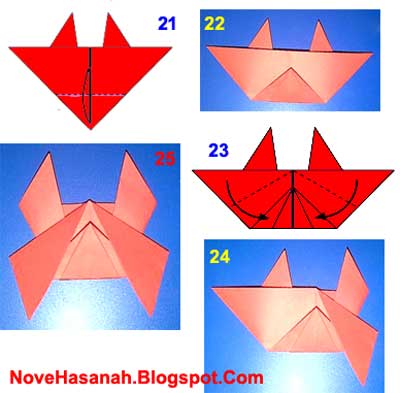 Gambar Yuk Belajar Membuat Origami  Berbagai Bentuk Lucu  