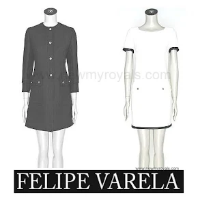 Queen Letizia FELIPE VARELA Coat and Dress