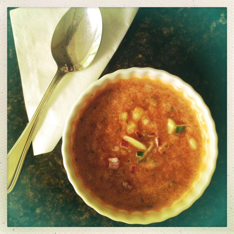 Watermelon Gazpacho Vitamix
