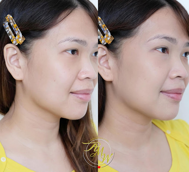 a photo of Make Up For Ever Matte Velvet Skin Full Coverage Foundation Review in shade Y225 by Nikki Tiu of askmewhats.com