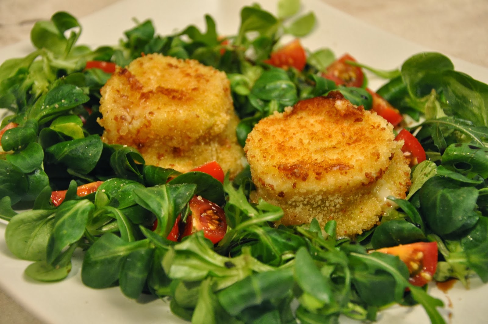 Elodie & Cookery: Crottins de chèvre au pesto