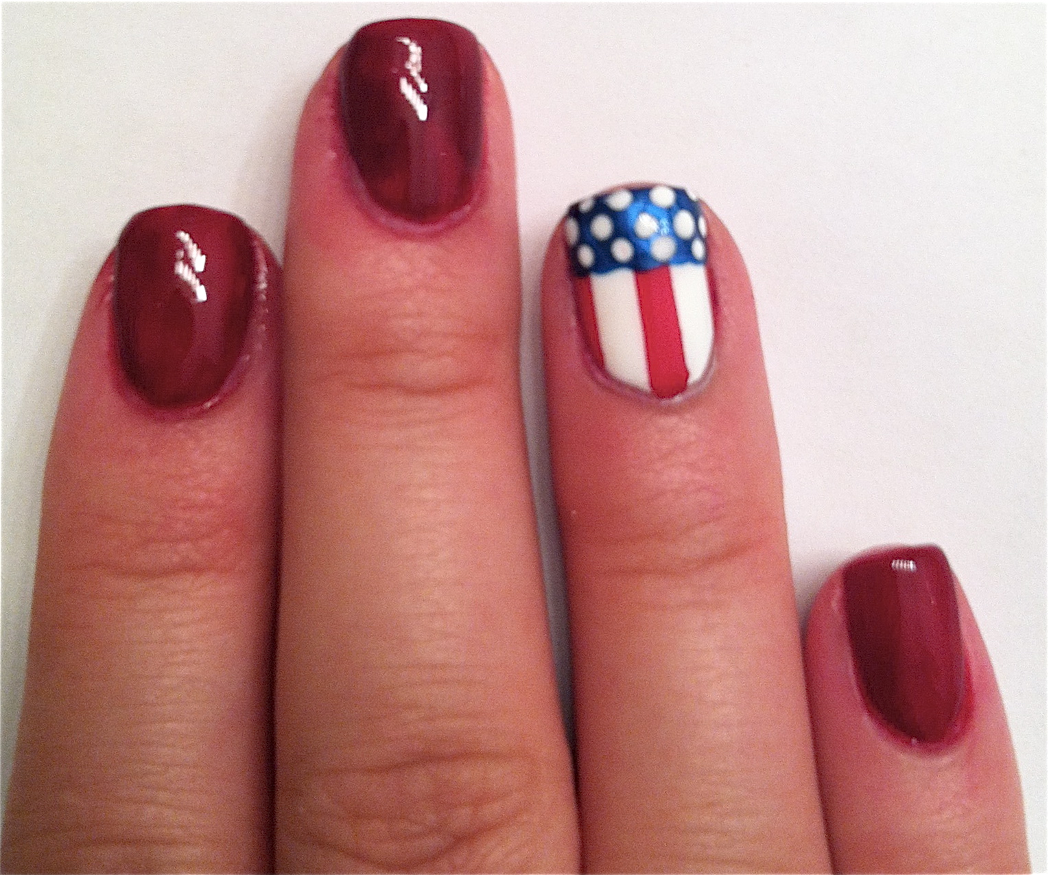Handtastic Intentions: Nail Art: Patriotic Nail Designs!