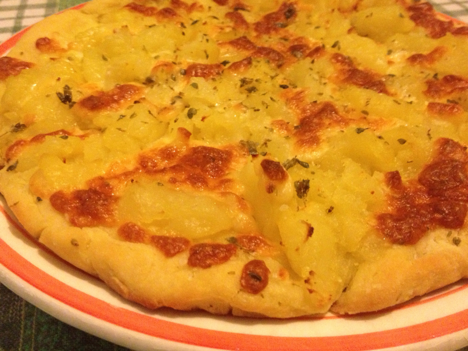 Pizza di patate. Ancora Bonci | Curry &amp; Caramello
