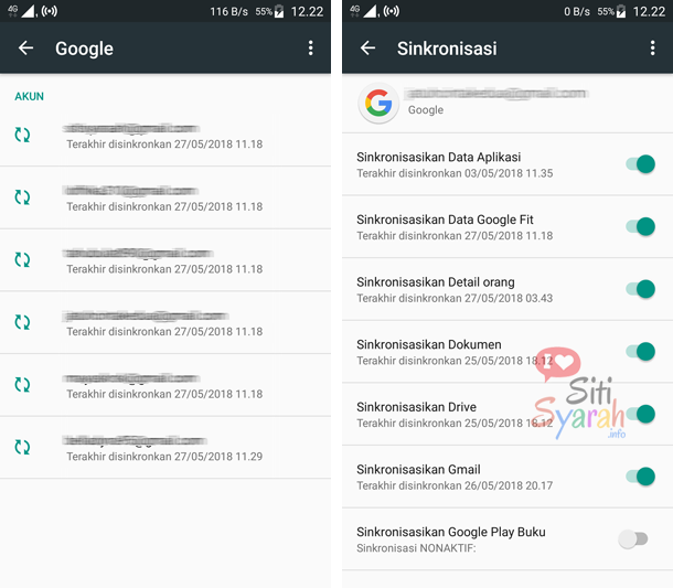 fungsi dan manfaat sinkronisasi di android