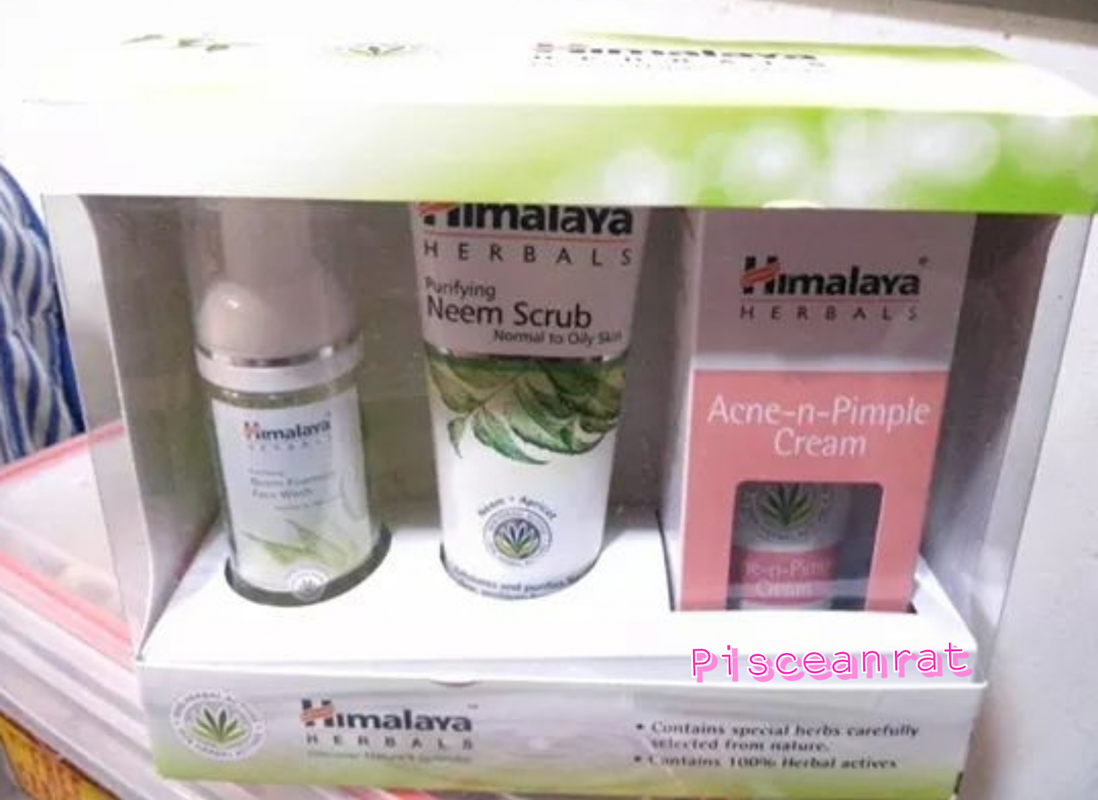 himalaya acne set