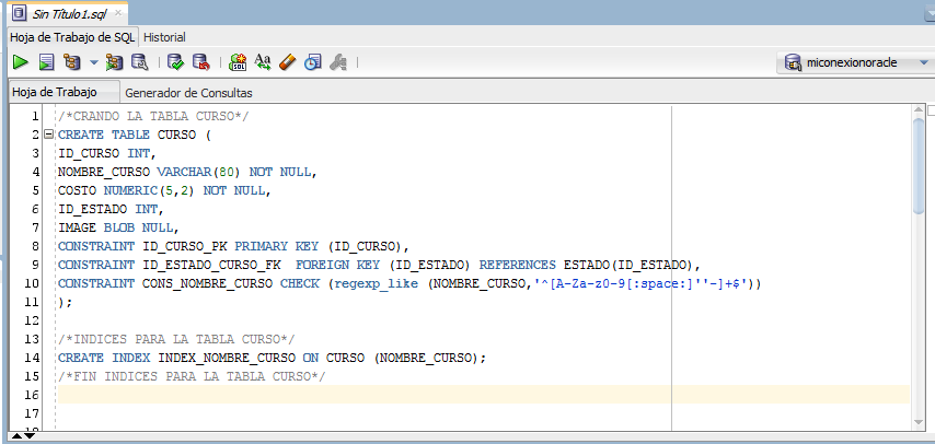 REF CURSOR EN ORACLE PL/SQL