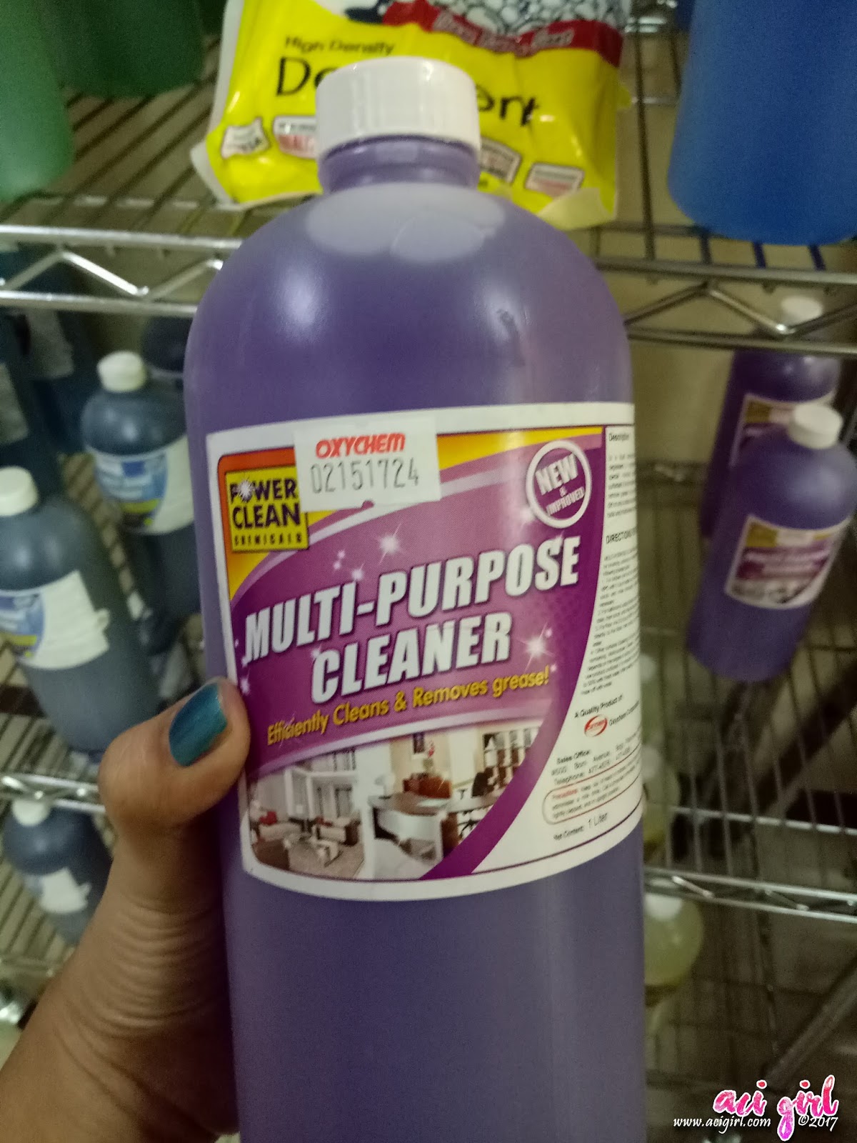 Power Clean Chemicals Aci Girl