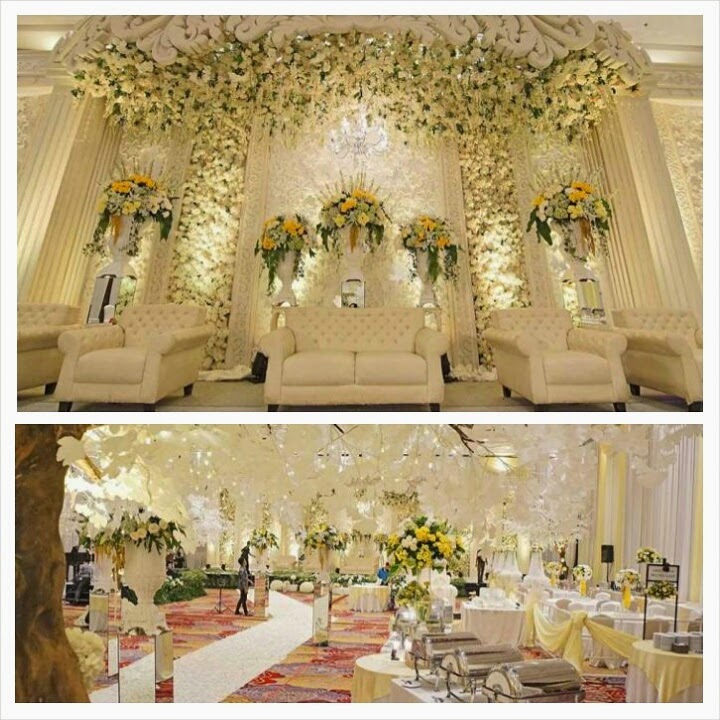  dekorasi  Dekorasi  Pernikahan  Putih Gold 