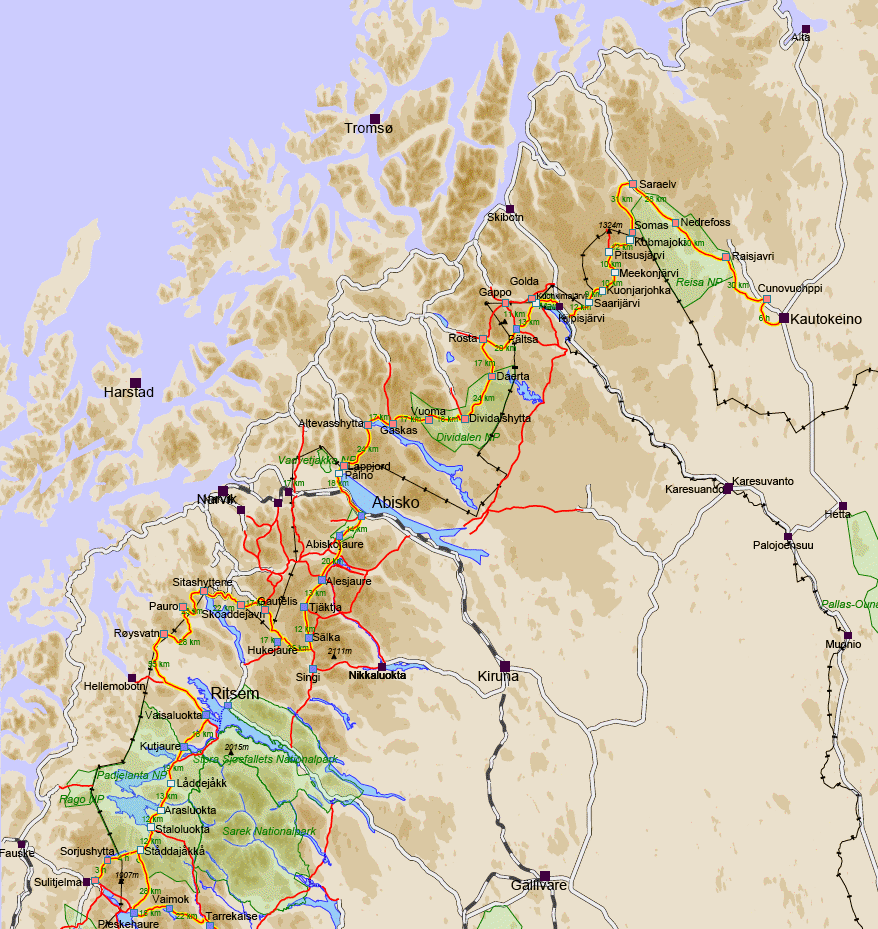 Sara på tur: Plans for a big hike in 2016