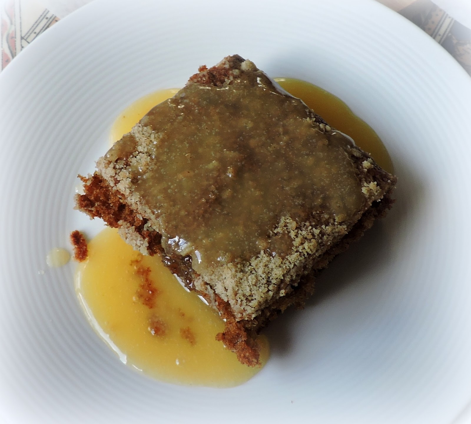 Ginger Crumb Cake with Butter Sauce The English Kitchen