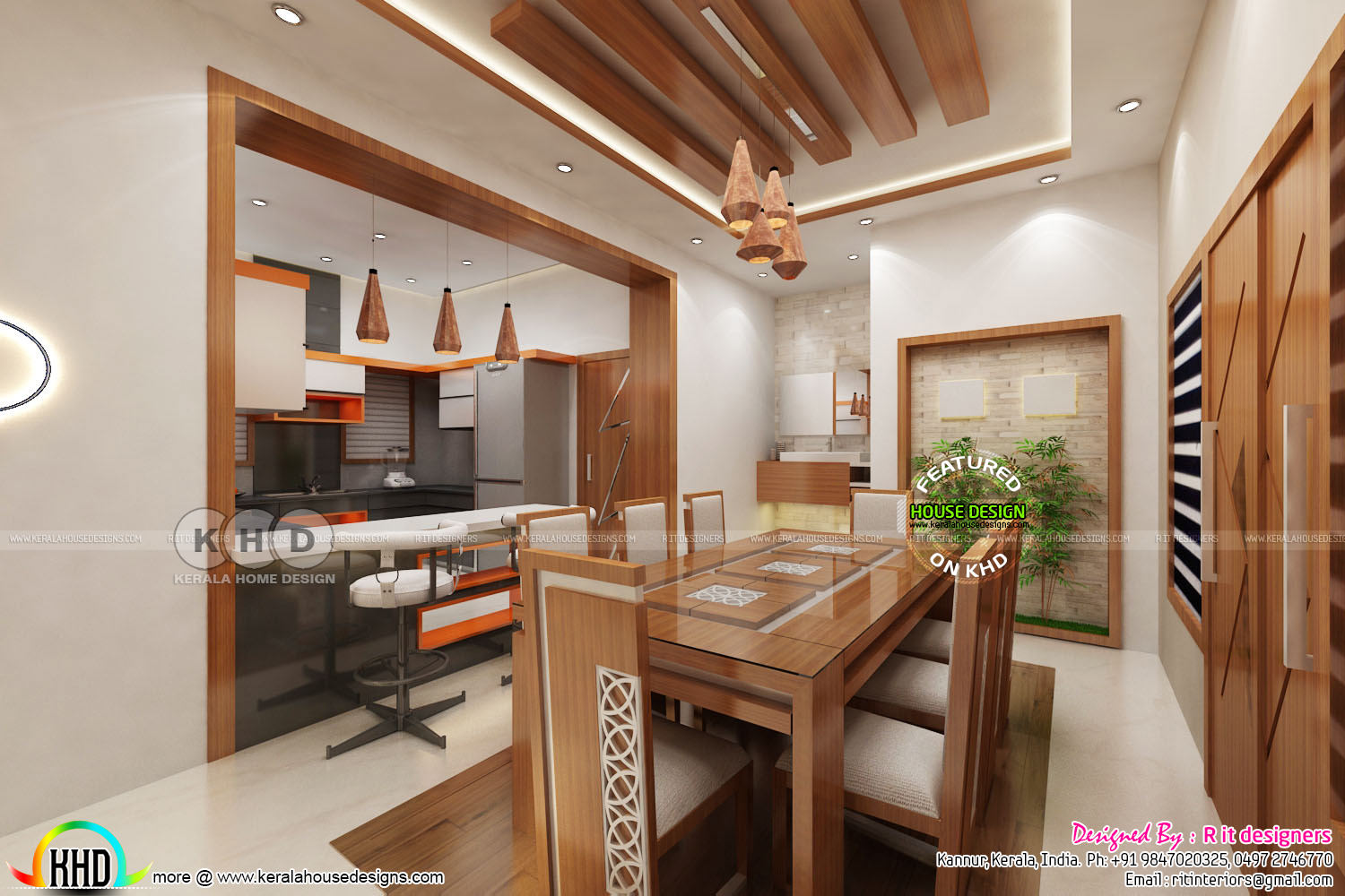 Kerala Homes Interior Kitchen Design Photos Cool Dining With Open Kitchen And Living Room Kerala Home 9757 5 Kerala Homes Interior Kitchen Design Photos Cool Dining With Open Kitchen And Living Room Kerala Home 9757 5