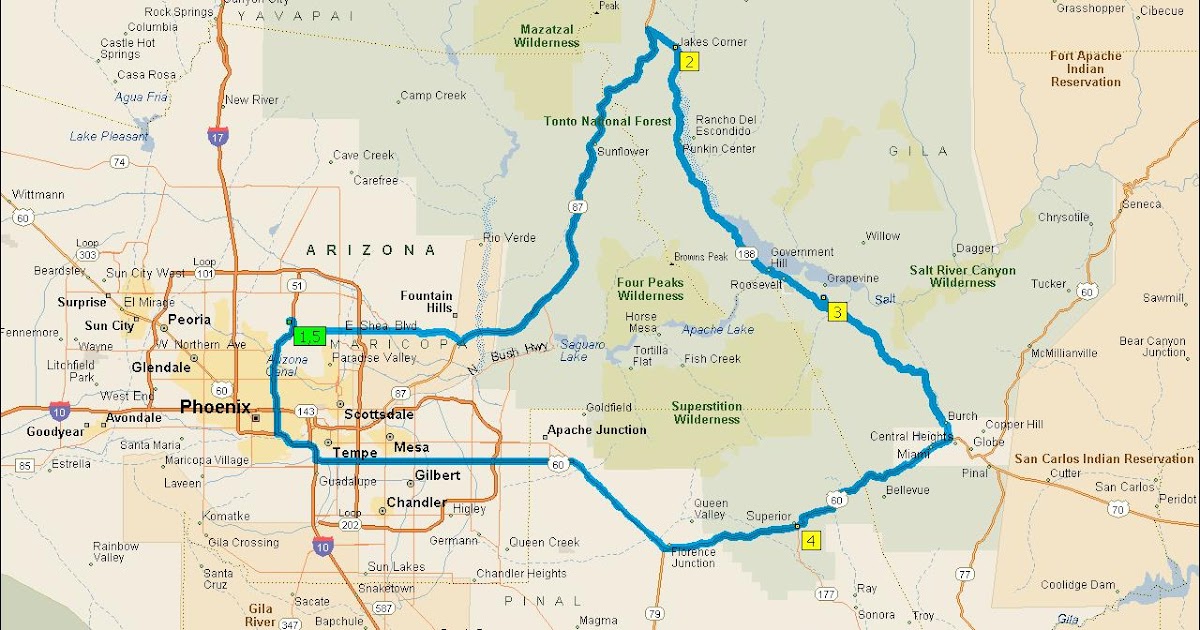 The Crazy Bear Chronicles Arizona Motorcycle Tours Tonto Basin