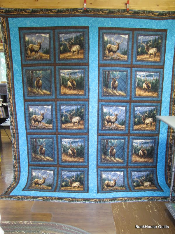 Quilting In The BunkHouse Elk Quilt