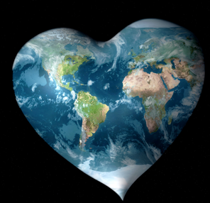 Este Planeta es tuyo...! Protegelo! Cuídalo! Todos somos parte de este Planeta Corazón!