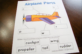 Mommy's Little Helper: Airplane Preschool Theme
