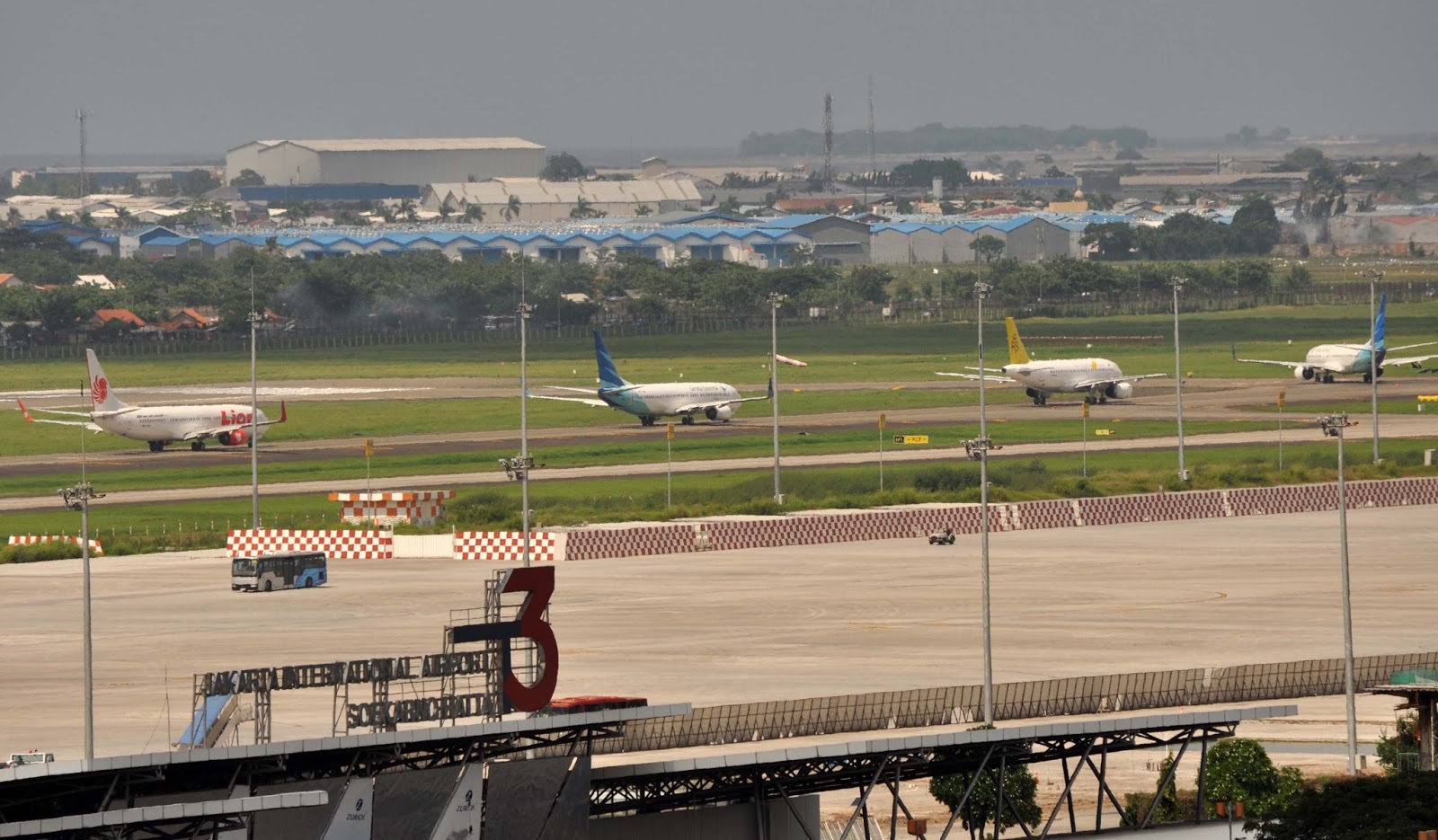 Pergerakan Pesawat di Bandara Soekarno-Hatta Ditingkatkan