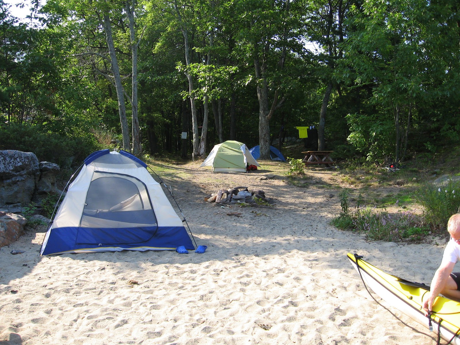 BirdingKayakingBabbling Bay kayak camping trip
