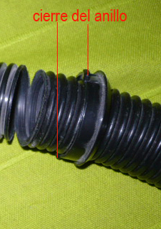 Como arreglar un tubo flexible roto, en un aspirador