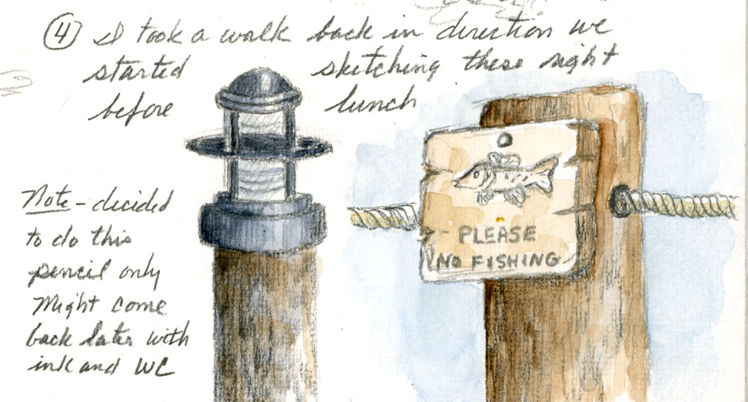 sbwatercolors and sketching Working Watercolor over Spray Fixative